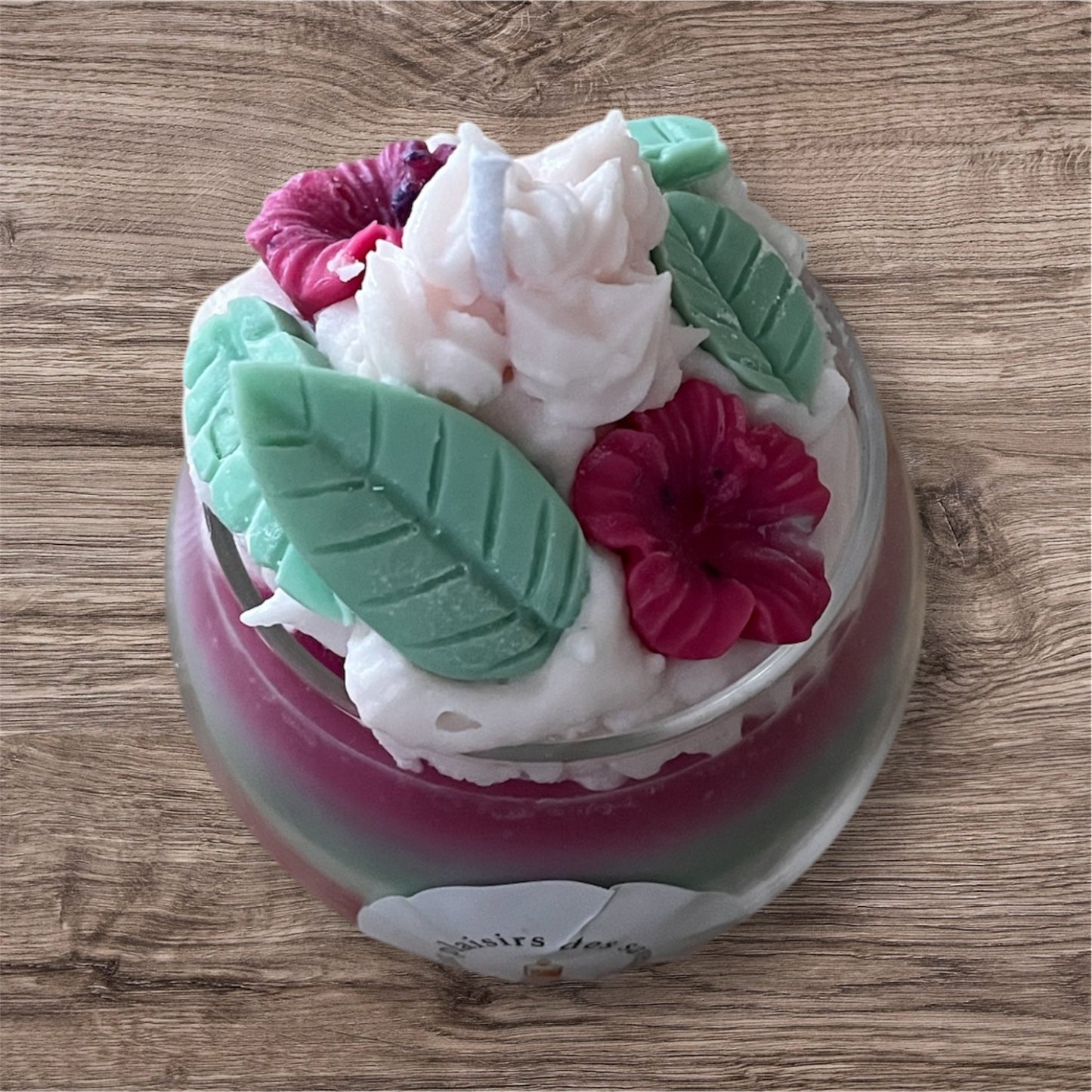 Bougie gourmande saveur cerise