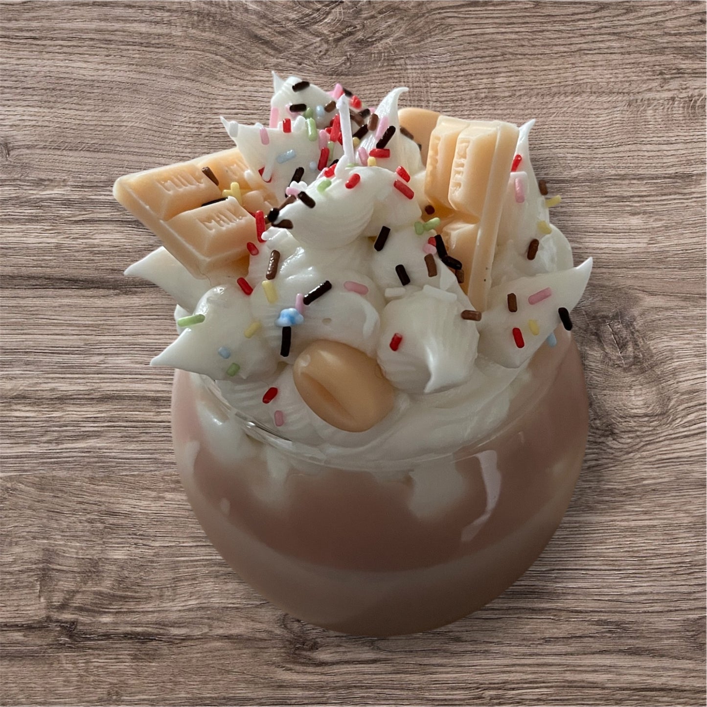 Moyenne gourmande saveur chocolat vanille