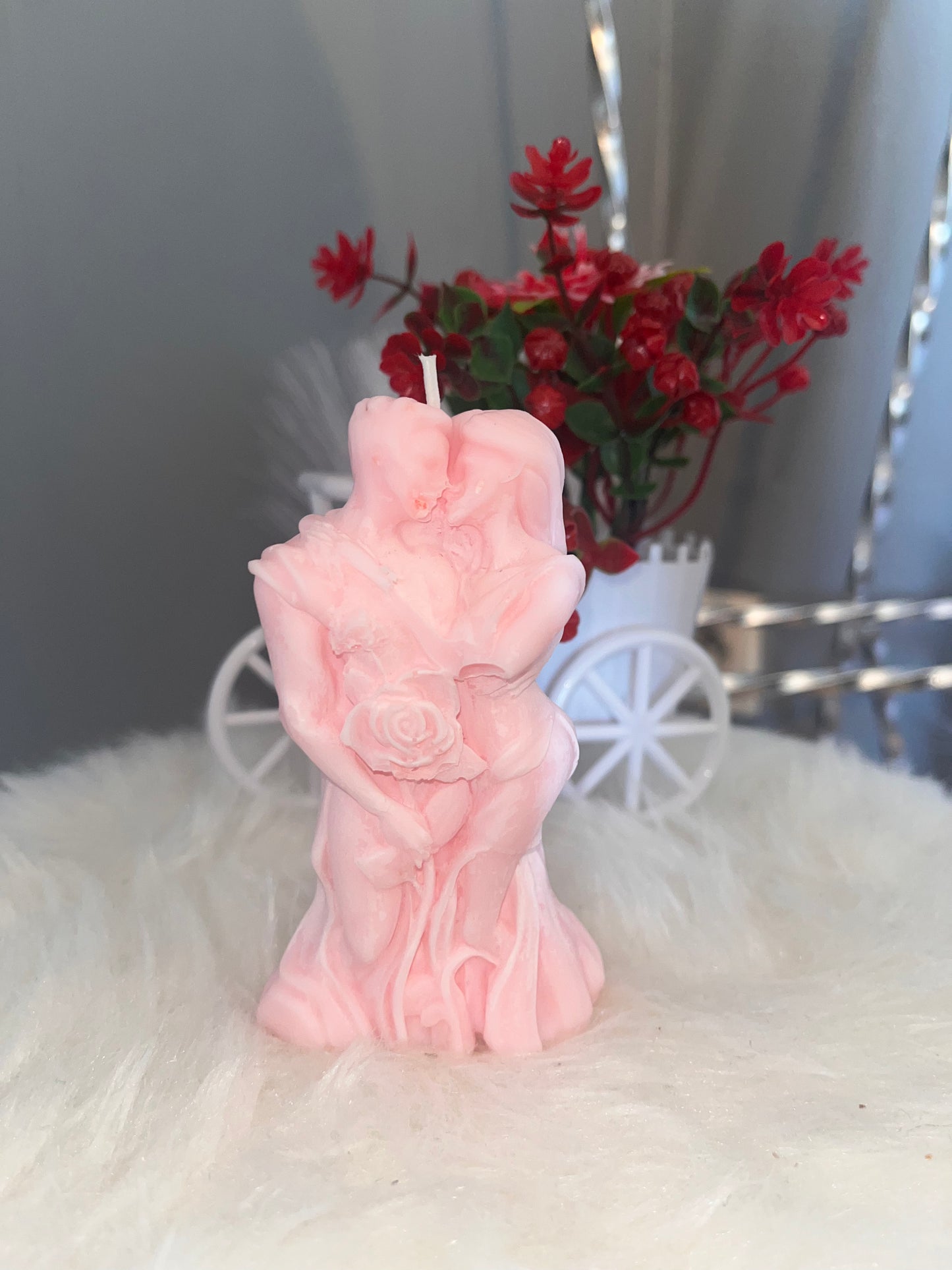 Bougie couple saveur fleurs de freesia