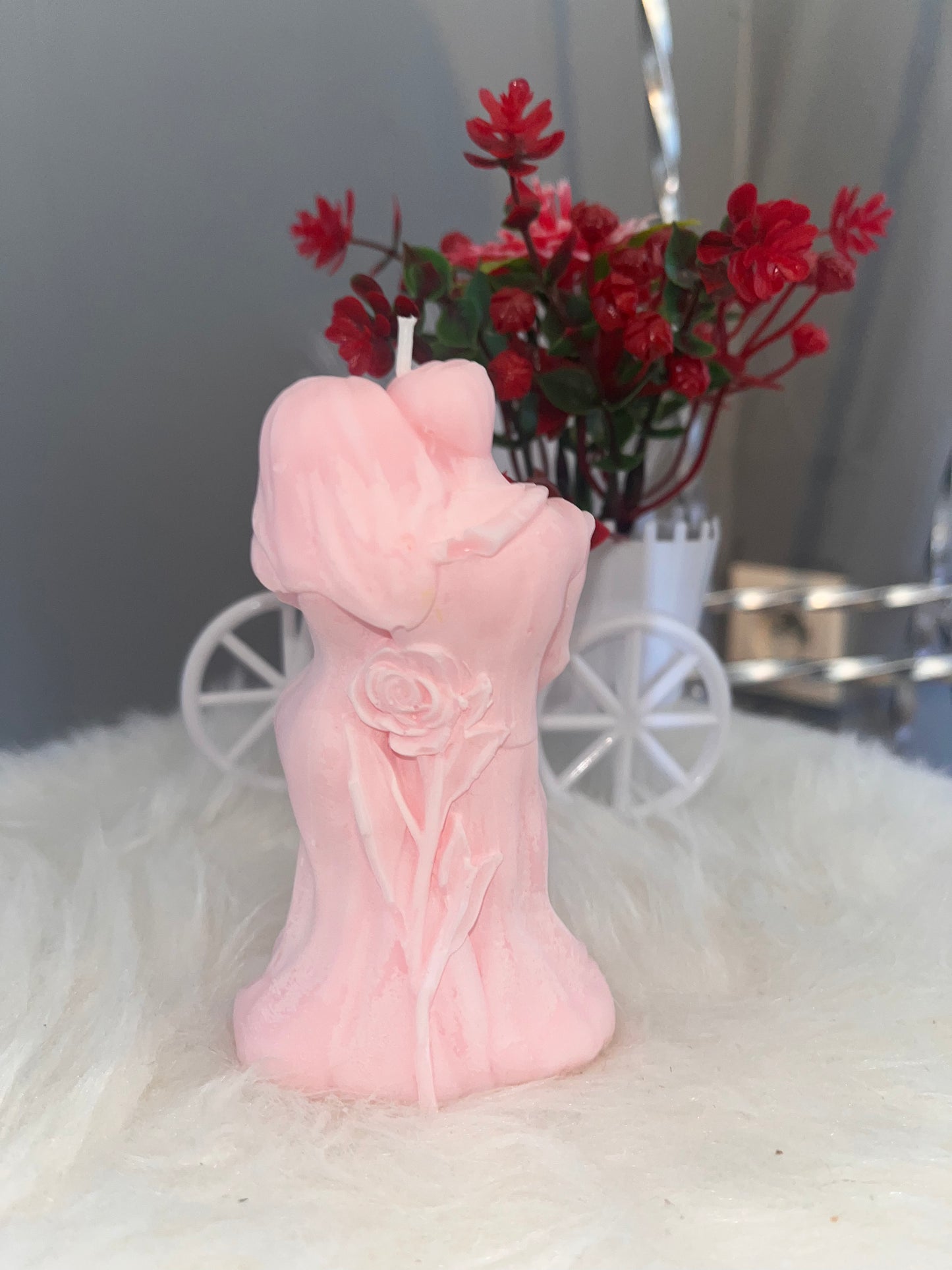 Bougie couple saveur fleurs de freesia